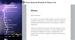 Desktop Screenshot of fourseasonsroofingga.com